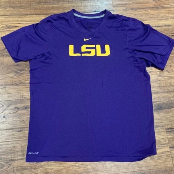 LSU Nike dri fit Shirt size small - Picture 1 of 4